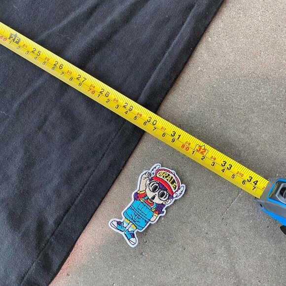 Vintage 90s Florida Palm Tree Black Graphic Tee Shirt Single Stitch Extra Large - Picture 6 of 7